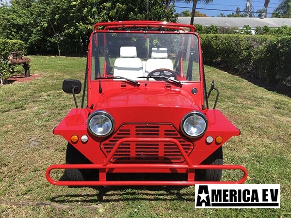 Red Mokee 4 Passenger Golf Cart