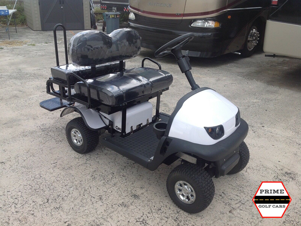 White Cricket RX5 Golf Cart